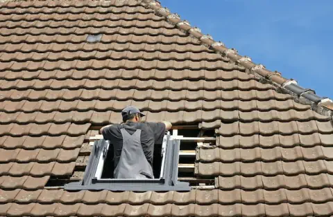 Pose de velux à la Chapelle Heulin